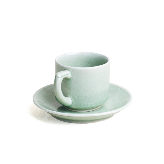 Cocoa Mug 8 oz., with Saucer