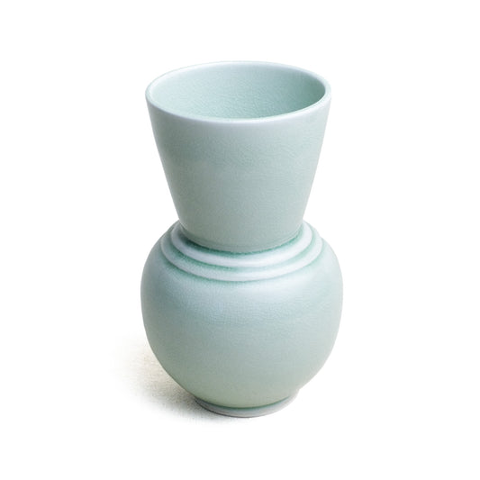 แจกัน ทรงกลม ปากเกลียว