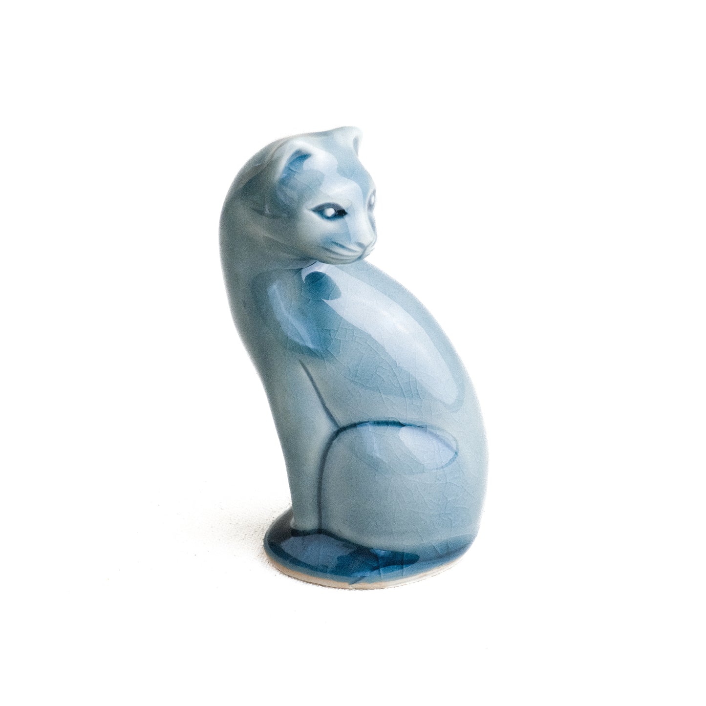 Sitting Cat Figurine