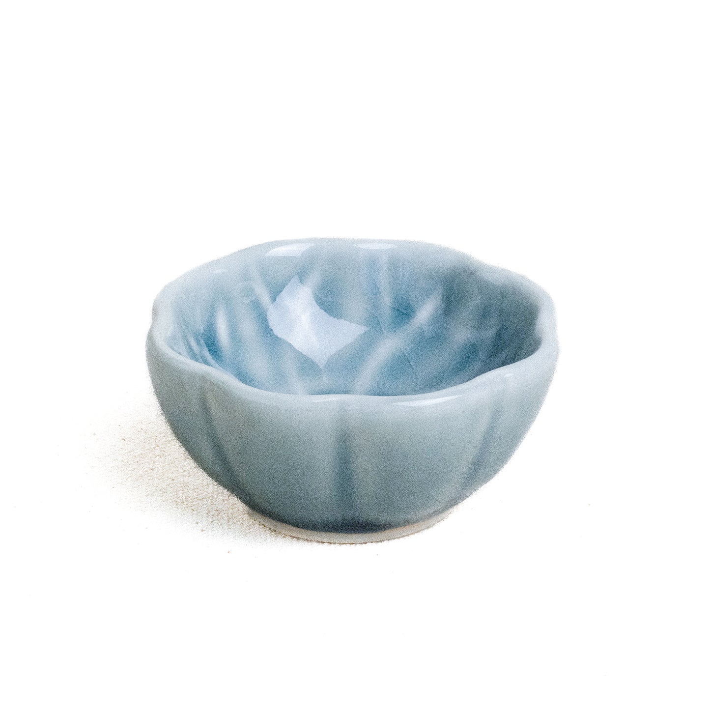 Dipping Bowl, Lotus Leaf