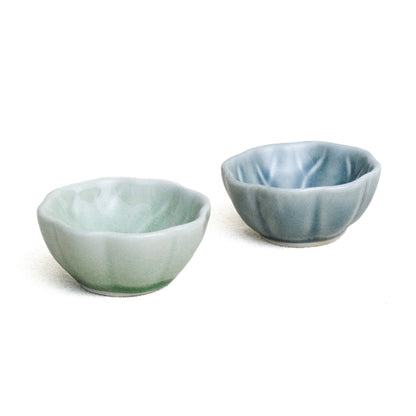 Dipping Bowl, Lotus Leaf