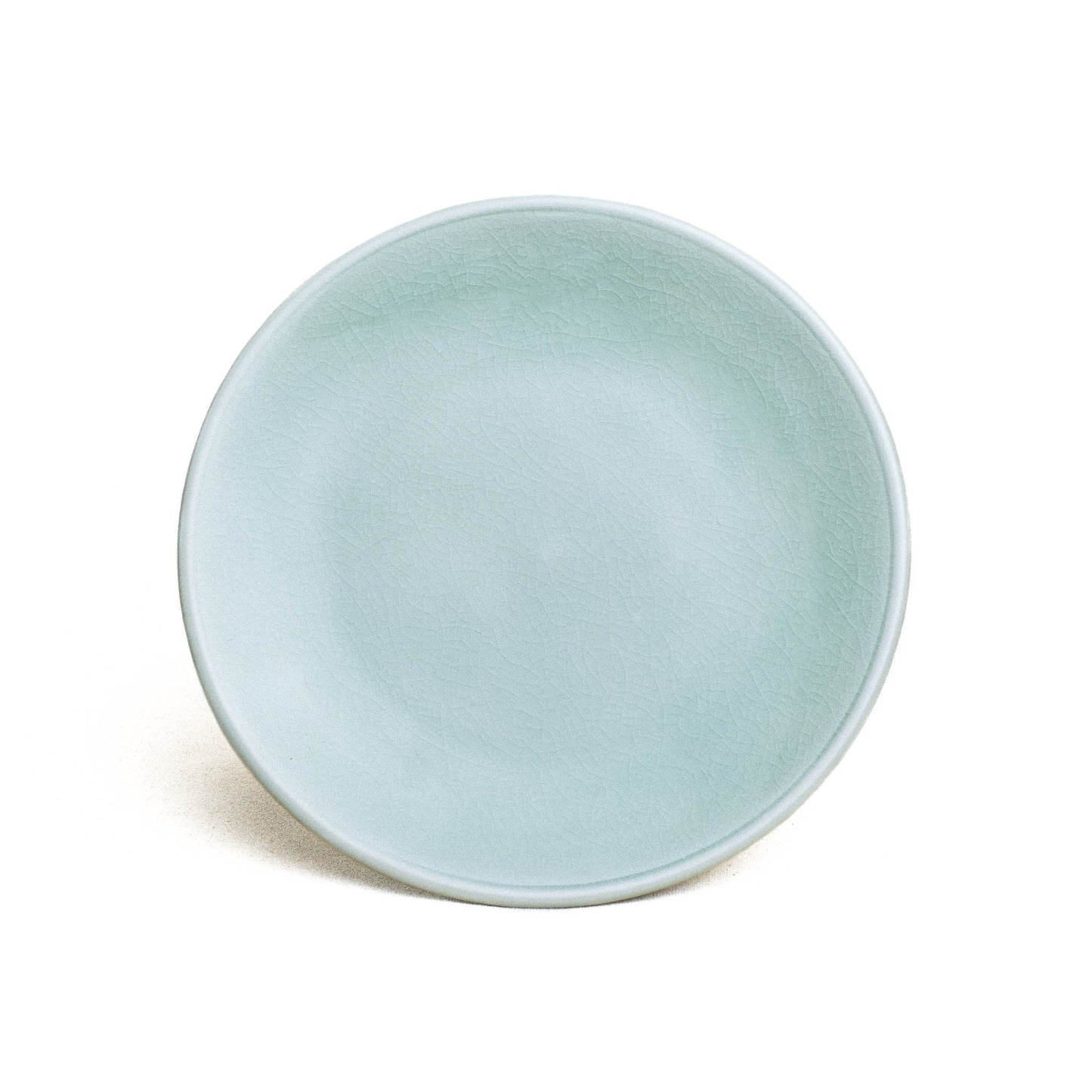 Dinner Plate, Plain Celadon Green Glaze