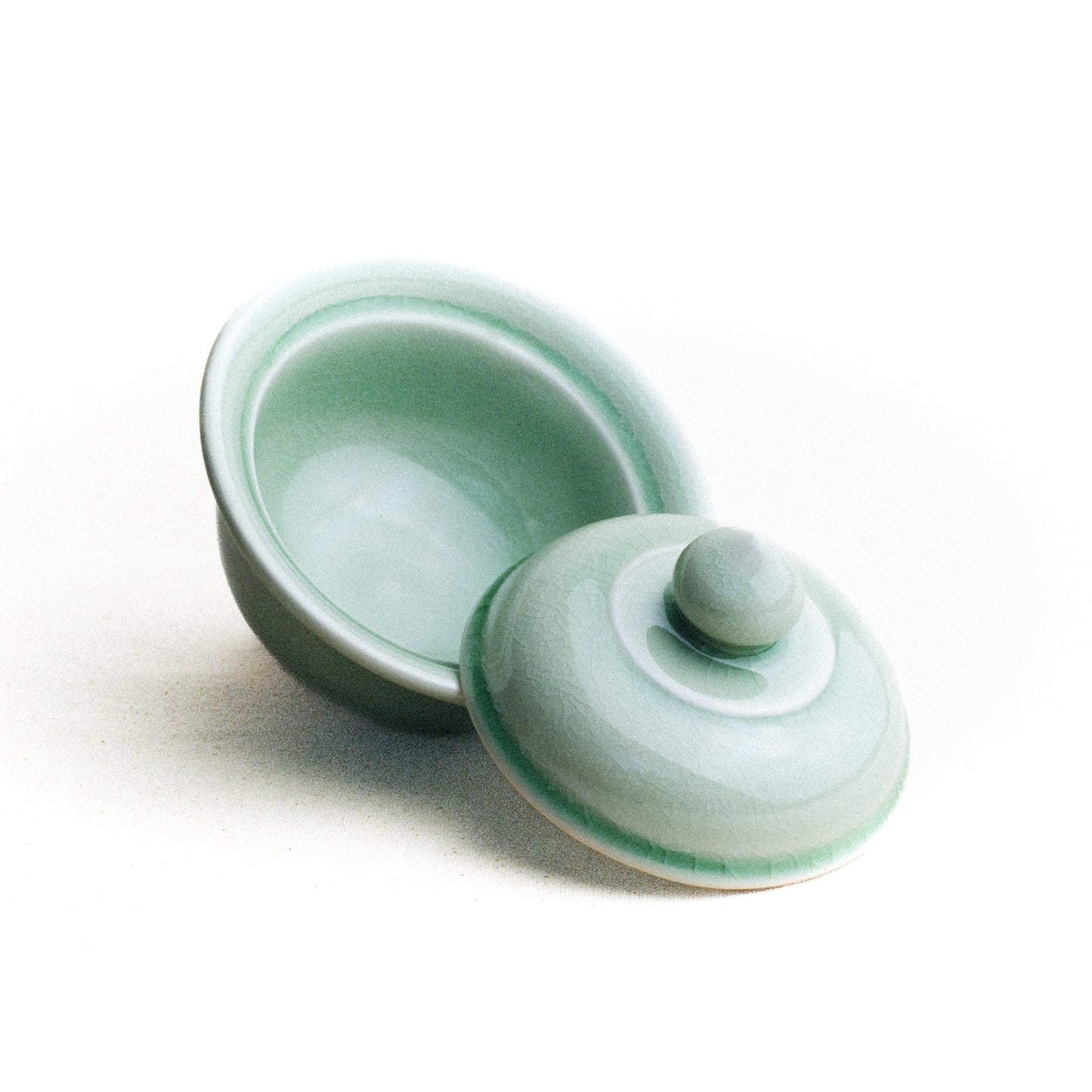 Bowl with Lotus-tip Lid